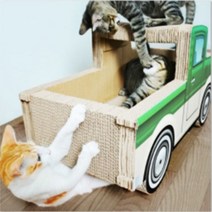 트럭모양 고양이스크래처 스크래칭 발톱긁기