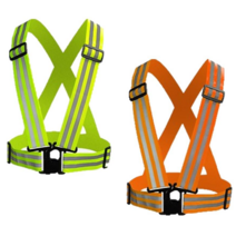세이프툴 두줄 엑스밴드 안전조끼 반사띠 엑스반도, 1개