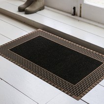 까페 호텔 업소용 사계절용 현관 매트 60 x 90 cm 코스트코 (브라운 그레이), 그레이