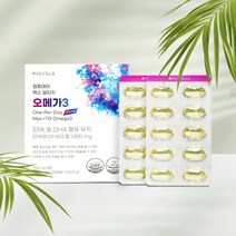 원퍼데이 맥스 알티지 오메가3 90캡슐 l 닥터체크 오메가3, 1박스