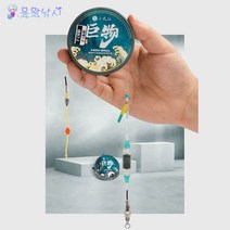 용왕낚시 소봉선 듀얼 낚시찌꽂이 PE 합사 초릿대실 보강 원터치 낚시채비 풀세트 로열타입, 듀얼찌꽂이 채비 8.1M, 소봉선 대물채비 12#