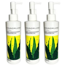 1+1+1 청미정 클렌징오일 BDIH인증 알로에 발효 천연 200ml, 1+1+1 청미정 클렌징 오일