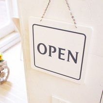 OPEN/CLOSED (양면), 1개