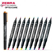 제브라 마카 형광펜 옵텍스 케어 WKCR1, 그린