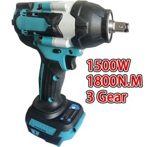 dcf887p2a 임팩드릴 1800N.M 토크 브러시리스 전기 임팩트 렌치 트럭 용 1/2 인치 무선 드라이버 도구 마, 01 no battery