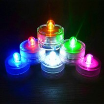 마리모 미니 세트 레고어항 키우기 번식 조명 LED 전구 DIY 소형 피규어, 4방수조명-웜화이트