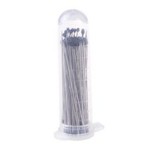 학교 실험실 교육을위한 heltc 100 pcs 스테인리스 곤충 핀 견본 도매, Number2-0.38mm 2