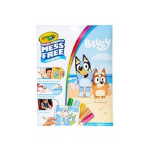 Crayola Peppa Pig Wonder 지저분해지지 않는 컬러링 세트 아동용 선물 책, Bluey