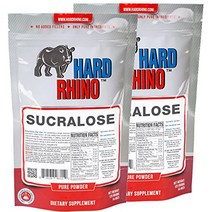 하드라이노 수크랄로스 파우더 가루 4.4oz(125g) 2팩 Hard Rhino Sucralose Powder