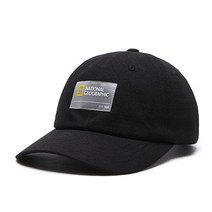 내셔널지오그래픽 NATIONALGEOGRAPHIC N215AHA230 클리어라벨 이지볼캡 BLACK (KM141634)