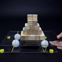 (SA) 흔들흔들 나무탑 무너뜨리기(지진실험)(1인)