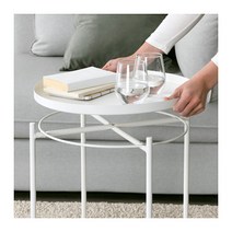 [이케아/IKEA] GLADOM 글라돔 트레이테이블 화이트 503.378.20