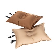 모비가든 자충베개 캠핑용품 여행휴대용 에어베개, 블라운