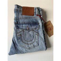 [해외]남자명품트루릴리젼청바지20124436 True Religion Jeans Blue Stretch Skinny Fit Rocco Division W36 L32