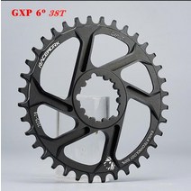 옴니움 크랭크 Racework mtb 크라운 3mm6mm 오프셋 자전거 sram 1112s 체인링, 6mm 38톤