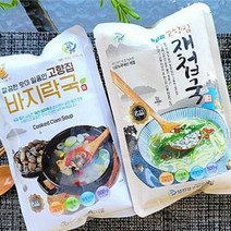 바지락국 제첩국 500g 6팩 섬진강고향집재첩국, 6개