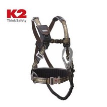 K2 상체식벨트 KB-9101 브라운색, 은색