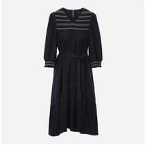 써스데이아일랜드 [여성]자수 스모킹 원피스(T226MOP157W) 396192
