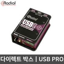 레디알 USB PRO 신호변환 디지털 다이렉트박스 DI박스
