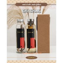 [골드러시]320ml 담금주키트 더덕담금주 담금주선물 담금주선물세트 담금주만들기 더덕담금술, 완성형, 영지버섯