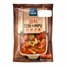 cj 별미 삼호 김치모둠어묵탕 396g 식사대용 간식 체중조절 김밥 도시락 소풍 술안주, 1개