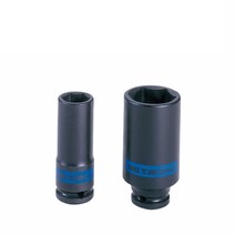 킹토니 킹토니 1 2인치 롱임팩소켓 롱 임팩소켓 소켓 복스, 1개, 12mm