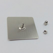 욕실 화장실 타일 무타공 설치 볼트 나사 접착판 대형