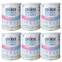 일동후디스 하이뮨 프로틴밸런스바디 단백질 304g 6통+보틀+스푼