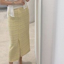 보니샵 / 2022 F/W 비비드 트위드 스커트
