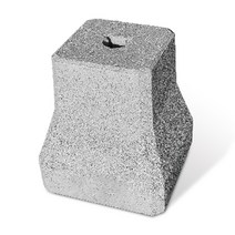 지주석 휀스스톤 10개 FSP2540 구멍지름63 핀타입 주춧돌 받침대 세멘 휀스톤