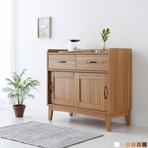 [마켓비] PEMBA 체스트 선반장, 라이트브라운
