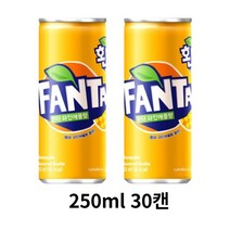 코카콜라 환타 파인에플 250ml 30캔 파인애플