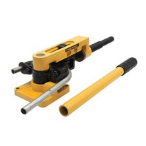 수동 유압 파이프 밴더 철근 절곡기 굴곡기 밴딩 환봉, 상세 페이지 참고, SWG-25 (10mm 금형)+나무 상자