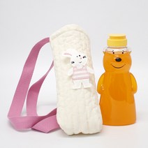 누빔천 텀블러 백+곰돌이 투명물병 / 어린이집 선물 답례품 유치원 선물