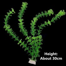 벽걸이 수족관 아름다운 인공 식물 장식 물고기 탱크 수생 잔디 플라스틱 약 10cm-40cm, [01] Aquarium Decoration, [12] green