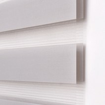 햇빛차단 암막 차광 블라인드 DIHIN HOME 모던 라이트 필터 웨이브 패턴 블랙아웃 얼룩말 원격 제어 무선 이중 레이어 쉐이드