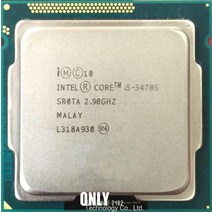 기존 인텔 코어 i5 3470 s 2.9 ghz 5gt/s 4x256kb l2/6 mb l3 소켓 1155 쿼드 cpu, 한개옵션0