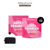 V=B 바이탈뷰티 NEW 슈퍼콜라겐 구미, 40g, 10개