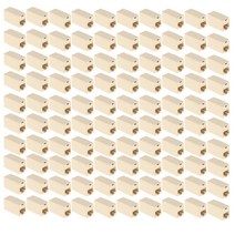 100pcs 네트워크 이더넷 lan 케이블 익스텐더 커플러 확장 커넥터, 320x170x20mm, 화이트, 플라스틱