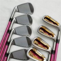 혼마신제품 혼마 베레스 S 06 아이언 시리즈 레이디 아이언 세트 골프 클럽 헤드 커버, carbon shaft L Flex