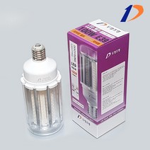 두영조명 LED 콘벌브 보안등 100W 투명 주광색(6500K) E39 에너지소비효율1등급