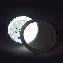 씨티오 LED 다운라이트 8인치 30W, 주광색(하얀빛)