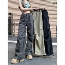 가볍고 허리가 편한 운동복 작업복 카고 팬츠 주머니 바지