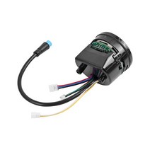 나인봇e25 Segway Ninebot E25 KickScooter 전기 스쿠터 회로 블루투스 보드 디스플레이 화면 부품 대시 어셈블리, [01] Black