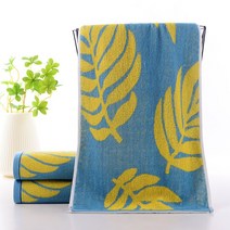 터키어 퓨어 코튼 슈퍼 흡수성 타월 페이스/바스 타올 두꺼운 부드러운 욕실 타월 가정용 주방용 편안한 비치 타월, 34x74cm, 1개, 하늘색