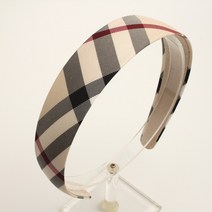 메르시봉봉 데일리 클래식 체크 머리띠 3칼라