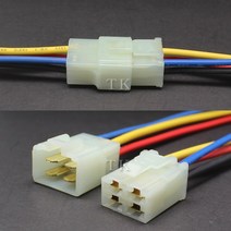 커넥터 4P 대 하네스 콘넥터 KET, 1개
