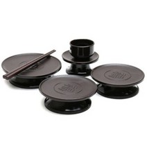 국내생산 성묘용 납골당 휴대용 간단 제기세트 6P세트, 6P