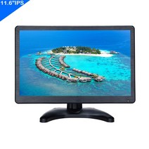 휴대용 모니터 보조 모니터 ZHIXIANDA-11.6 인치 IPS 1920x1080 산업용 모니터 자동차 CCTV DVR 현미경 데