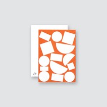 Postcards Blocks print Rust 블럭프린트 엽서 러스트